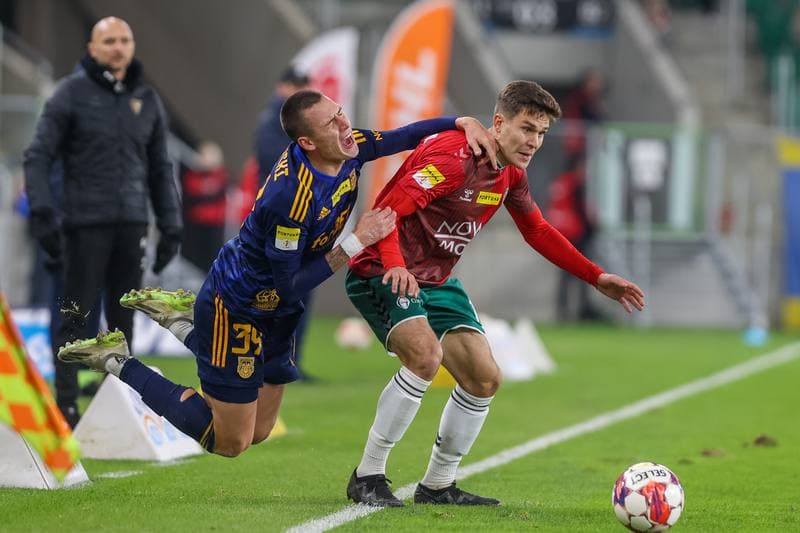Football. Fortuna I Liga. Zaglebie Sosnowiec - Arka Gdynia. 12.11.2023