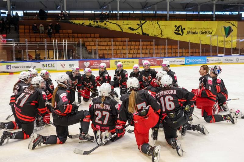 Ice Hockey. EWHL. Tauron Metropolia Silesia - Aisulu Almaty. 26.11.2023