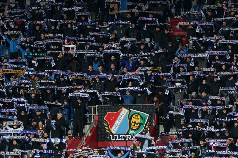 Football. Fortuna:Liga. Banik Ostrava - Viktoria Plzen. 13.02.2024