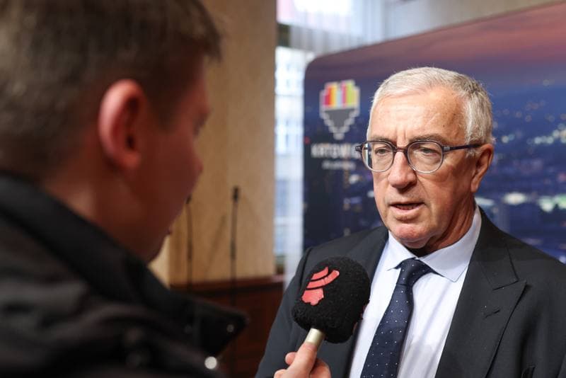 Ice Hockey. IIHF. Press Conference. 25.03.2024
