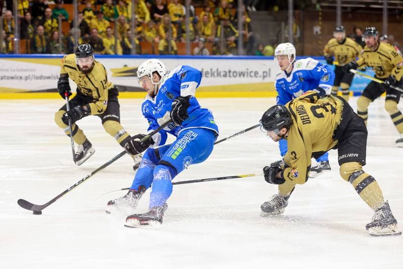 Ice Hockey. Tauron Hokej Liga. GKS Katowice - Re-Plast Unia Oswiecim. 14.04.2024