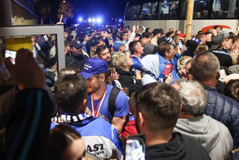 Ice Hockey. Re-Plast Unia Oswiecim. Welcome Ceremony. 15.04.2024