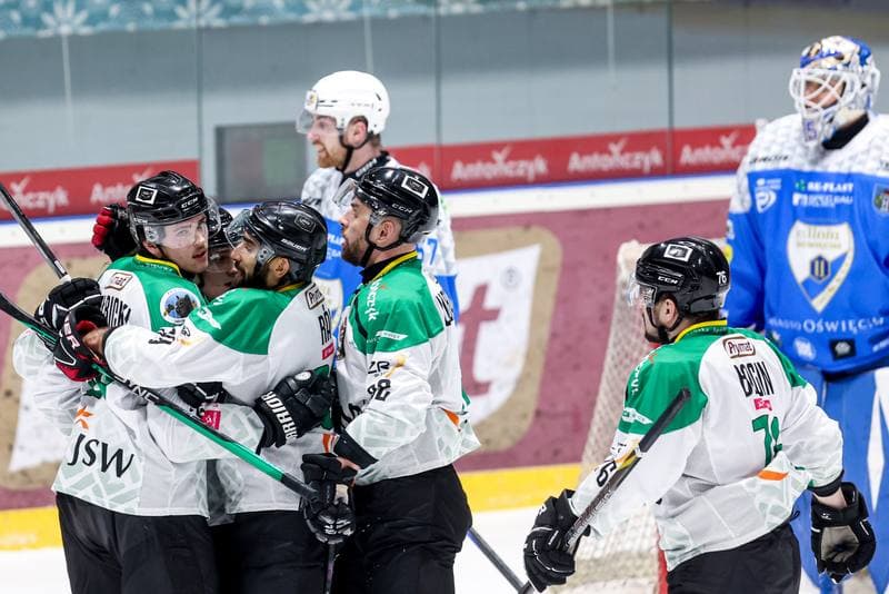Ice Hockey. Tauron Hokej Liga. JKH GKS Jastrzebie - Re-Plast Unia Oswiecim. 18.12.2024