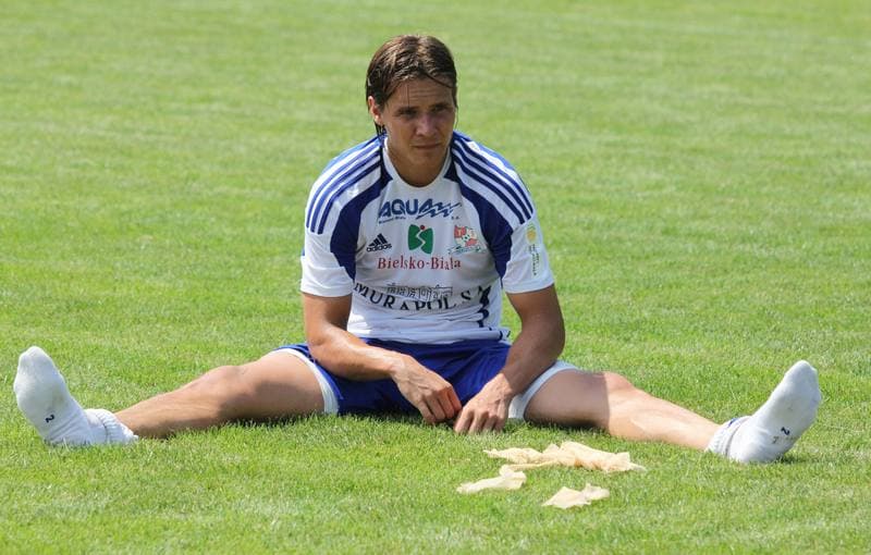 Football. Sparing. Widzew Lodz - Podbeskidzie Bielsko-Biala. 19.07.2011