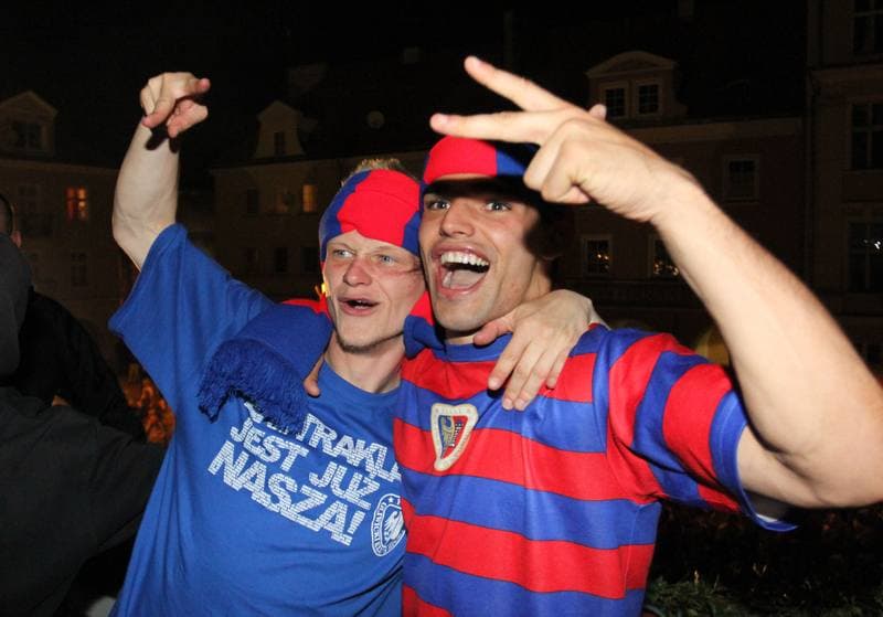 Football. Piast Gliwice. Feta. 27.05.2012
