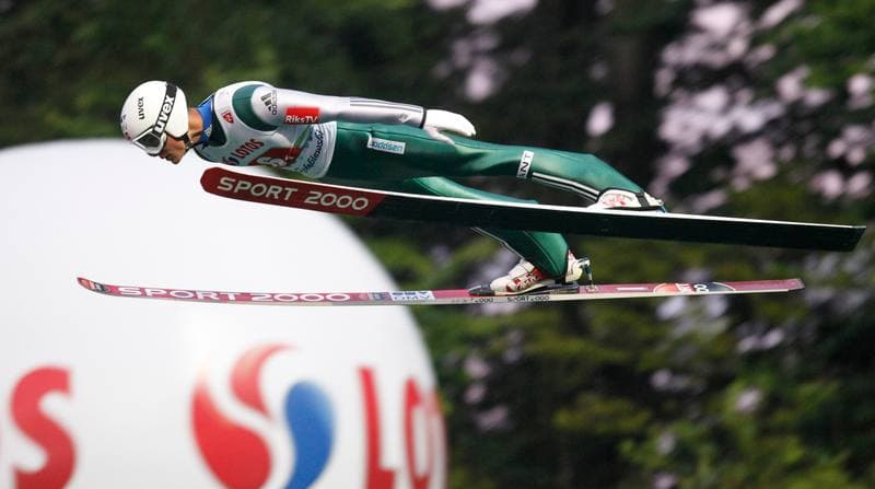 Ski Jumping. FIS Grand Prix. Day 1. 25.07.2014