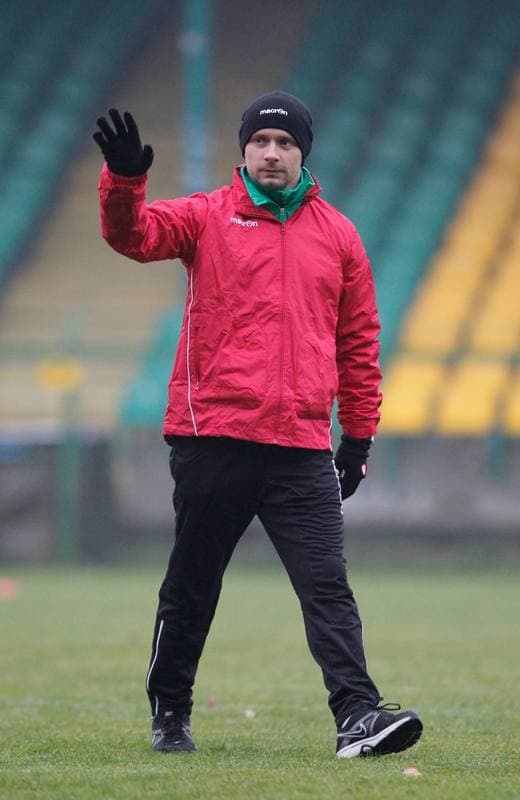 Football. GKS Katowice. Training. 16.07.2015