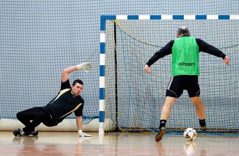Football. GKS Katowice. Press Conference. 24.01.2015