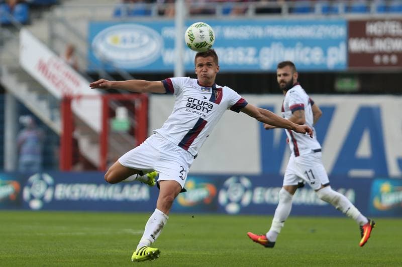 Football. Lotto Ekstraklasa. Piast Gliwice - Pogon Szczecin. 20.08.2016
