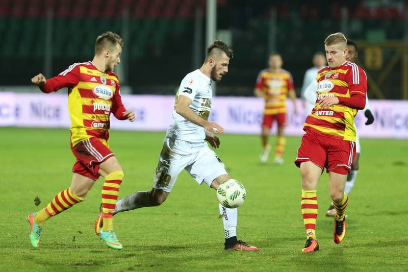 Football. I Liga. Zaglebie Sosnowiec - Chojniczanka Chojnice. 19.11.2016