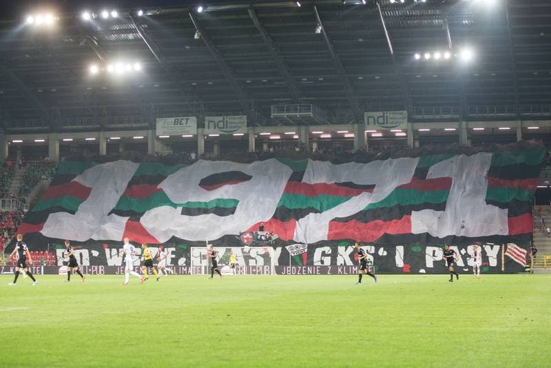 Football. Polish Cup. GKS Tychy - Cracovia Krakow. 09.08.2017