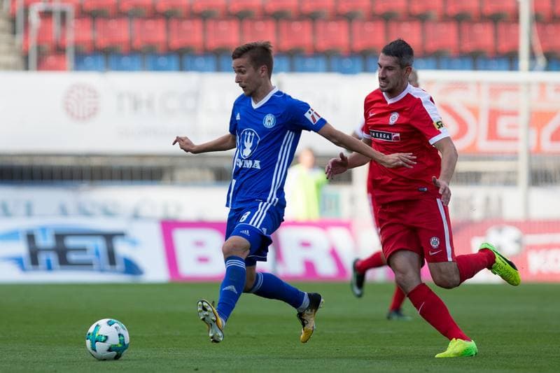 Football. HET Liga. Sigma Olomouc - Zbrojovka Brno. 20.08.2017