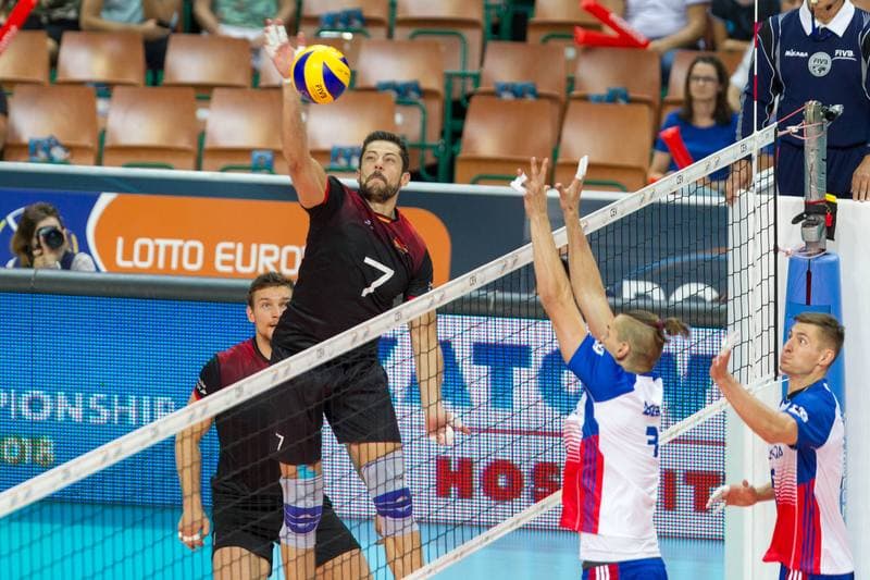Volleyball. CEV EuroVolley. Germany - Czech Republic. 31.08.2017