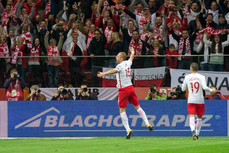 Football. FIFA World Cup Qualifiers. Poland - Kazakhstan. 04.09.2017