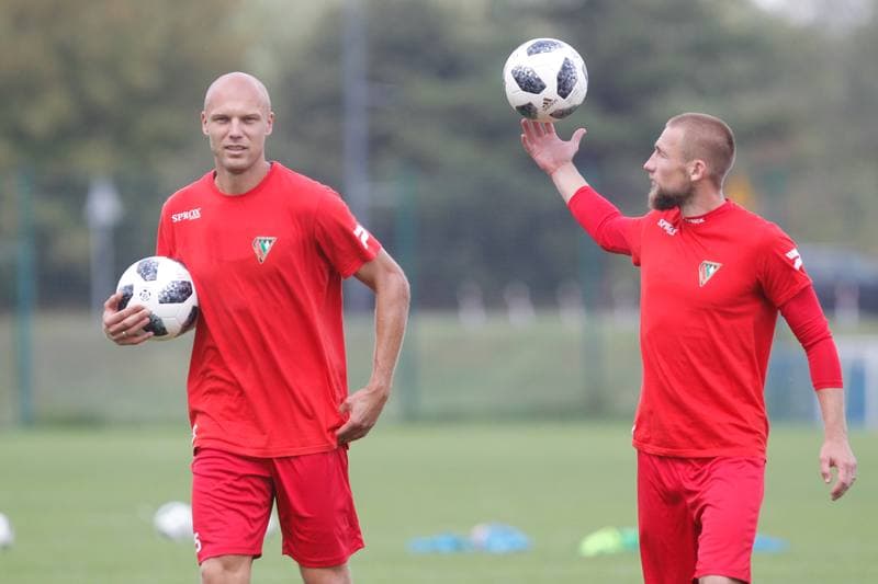 Football. Zaglebie Sosnowiec. Training. 06.09.2018