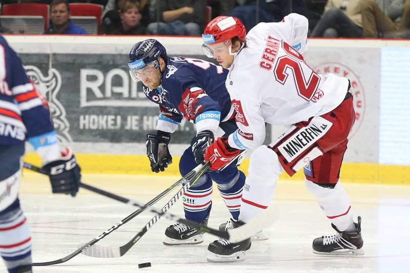 Ice Hockey. Tipsport Extraliga. Ocelari Trinec - HC Vitkovice Ridera. 07.10.2018