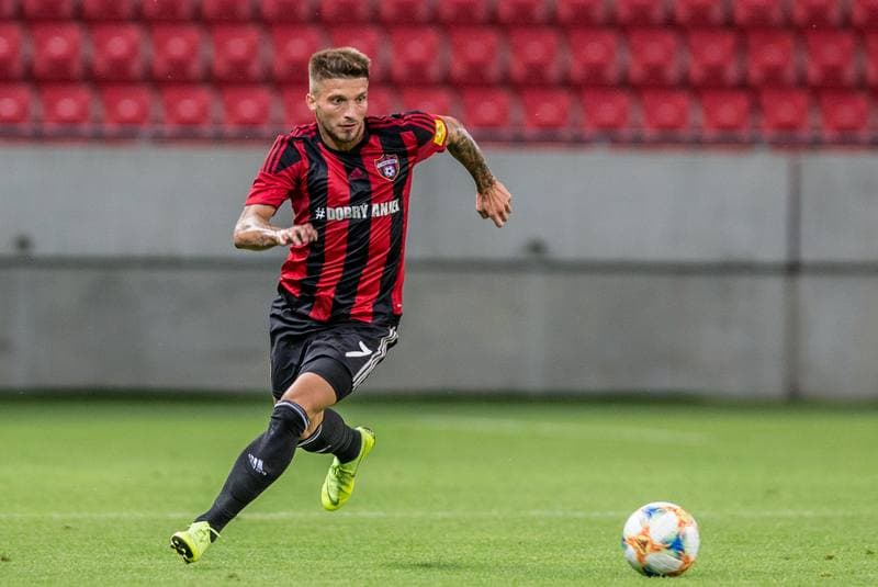Football. UEFA Europa League. Spartak Trnava - Radnik Bijeljina. 18.07.2019