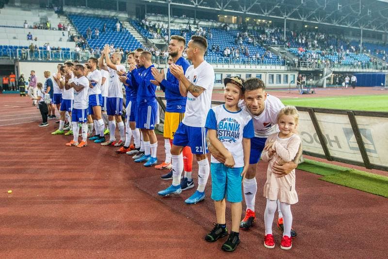 Football. Fortuna:Liga. Banik Ostrava - 1 FC Slovacko. 23.08.2019