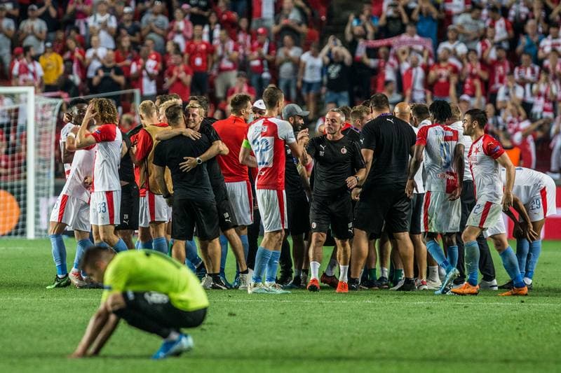 Football. UEFA Champions League. Slavia Prague - CFR Cluj. 28.08.2019