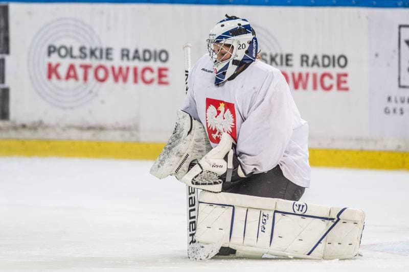 Ice Hockey. Poland national team. Training. 24.09.2019