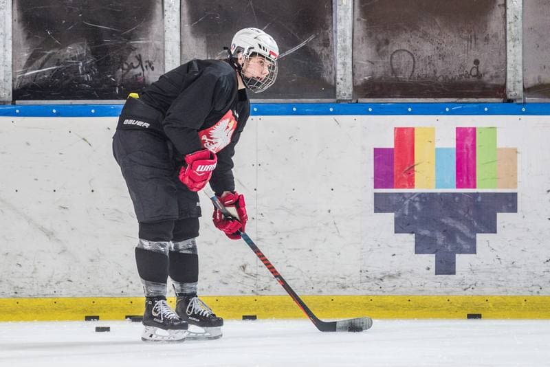 Ice Hockey. Poland national team. Training. 24.09.2019