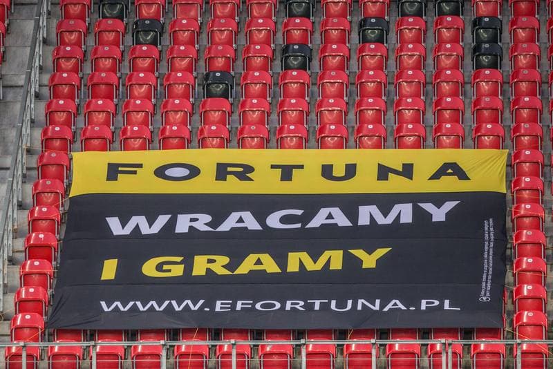 Football. Fortuna I Liga. GKS Tychy - Zaglebie Sosnowiec. 04.06.2020