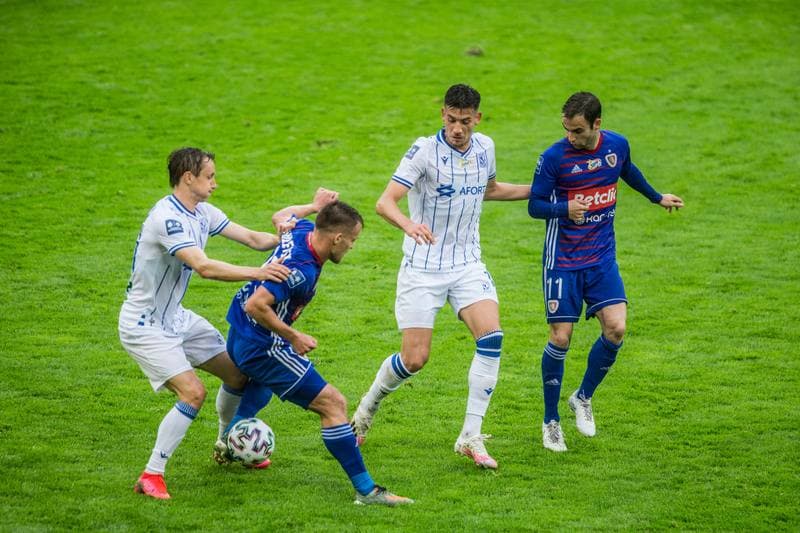 Football. PKO BP Ekstraklasa. Piast Gliwice - Lech Poznan. 20.06.2020