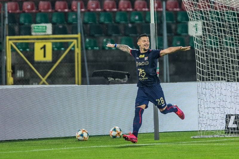 Football. Fortuna I Liga. Zaglebie Sosnowiec - Odra Opole. 26.06.2020