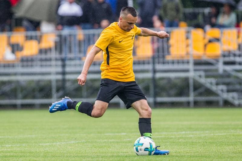 Football. Sparing. LKS Goczalkowice Zdroj - Wieczysta Krakow. 11.07.2020
