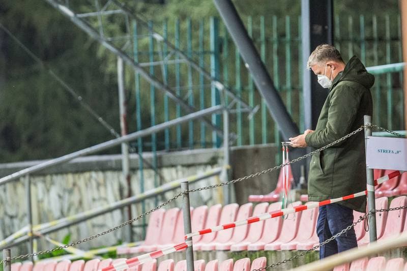 Football. Fortuna I Liga. Zaglebie Sosnowiec - Korona Kielce. 07.11.2020