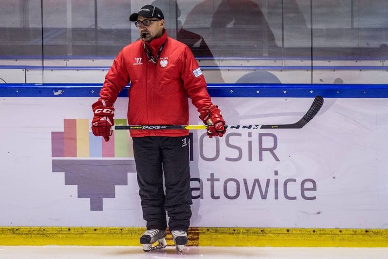 Ice Hockey. Poland national team. Training. 15.12.2020