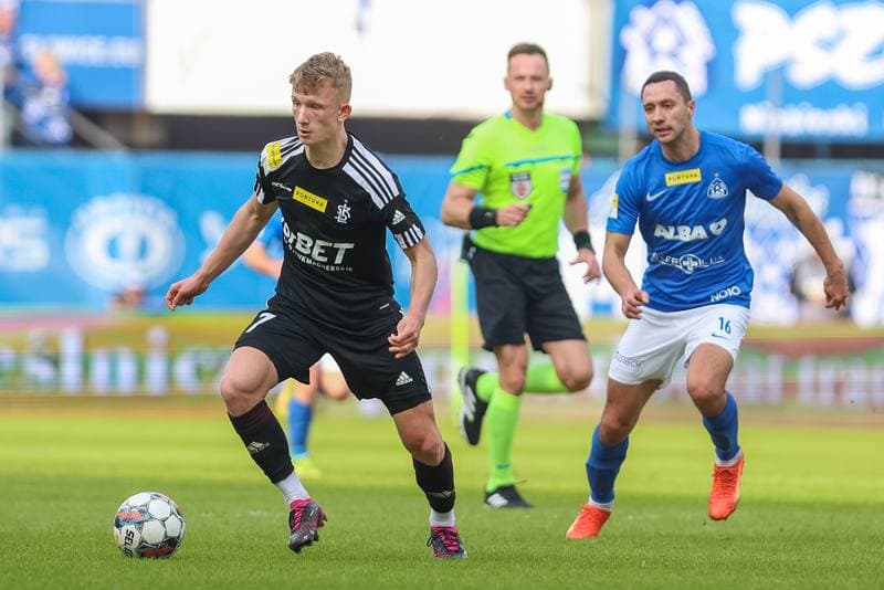 Football. Fortuna I Liga. Ruch Chorzow - LKS Lodz. 19.03.2023