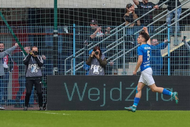 Football. Fortuna I Liga. Ruch Chorzow - LKS Lodz. 19.03.2023