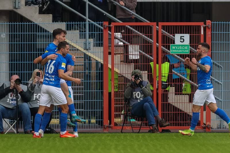 Football. Fortuna I Liga. Ruch Chorzow - LKS Lodz. 19.03.2023