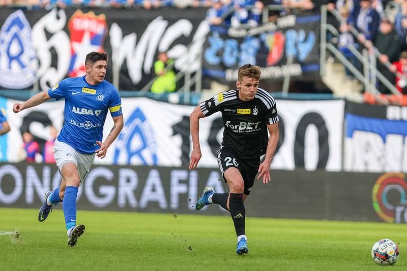 Football. Fortuna I Liga. Ruch Chorzow - LKS Lodz. 19.03.2023