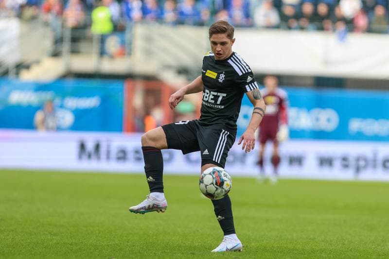 Football. Fortuna I Liga. Ruch Chorzow - LKS Lodz. 19.03.2023