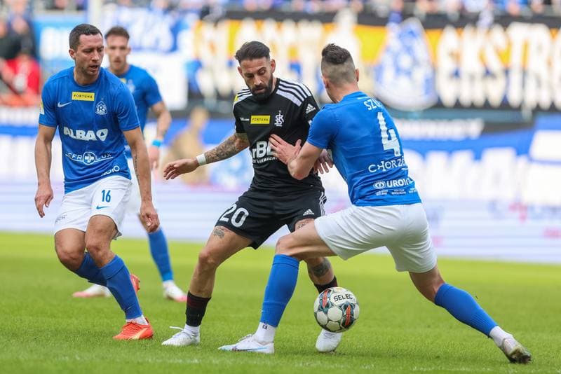 Football. Fortuna I Liga. Ruch Chorzow - LKS Lodz. 19.03.2023
