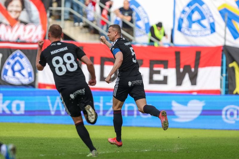Football. Fortuna I Liga. Ruch Chorzow - LKS Lodz. 19.03.2023