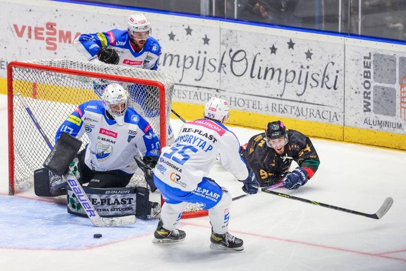 Ice Hockey. Tauron PHL. Tauron Re-Plast Unia Oswiecim - GKS Tychy. 22.03.2023