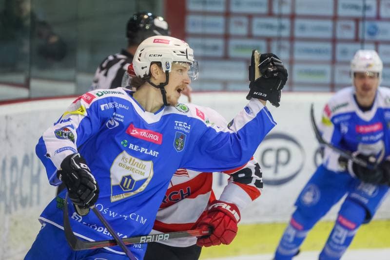 Ice Hockey. Polska Hokej Liga. Comarch Cracovia - Tauron Re-Plast Unia Oswiecim. 27.03.2023