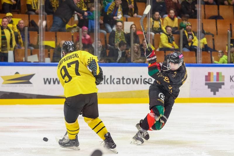 Ice Hockey. Polska Hokej Liga. GKS Katowice - GKS Tychy. 29.03.2023