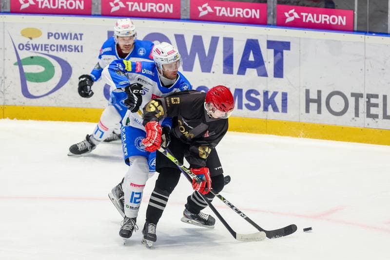 Ice Hockey. Tauron PHL. Tauron Re-Plast Unia Oswiecim - Comarch Cracovia. 29.03.2023