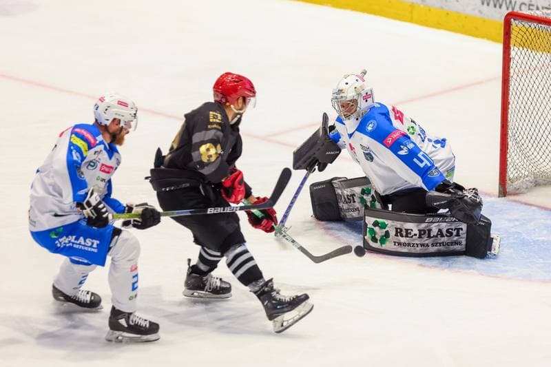 Ice Hockey. Tauron PHL. Tauron Re-Plast Unia Oswiecim - Comarch Cracovia. 29.03.2023