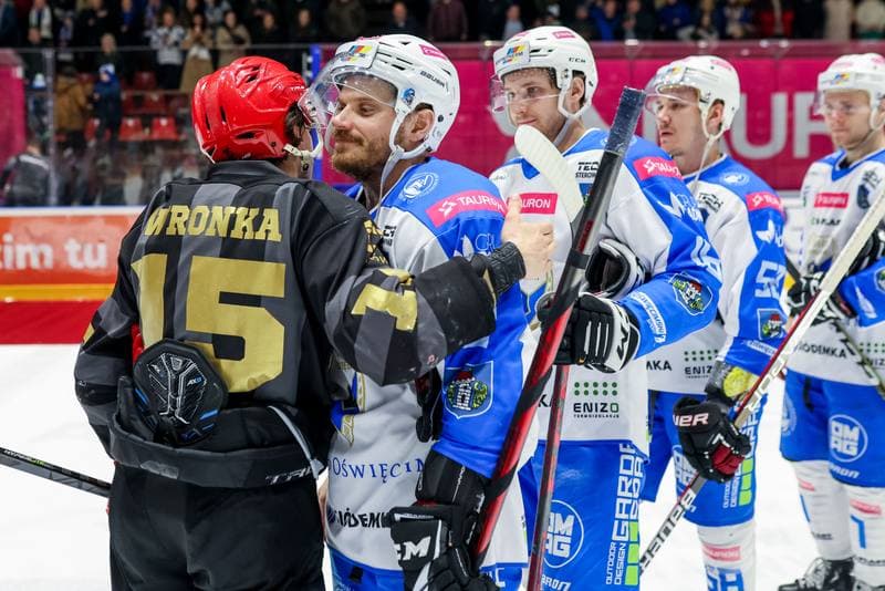 Ice Hockey. Tauron PHL. Tauron Re-Plast Unia Oswiecim - Comarch Cracovia. 29.03.2023