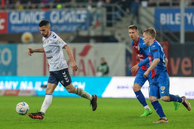 Football. PKO BP Ekstraklasa. Piast Gliwice - Gornik Zabrze. 31.03.2023