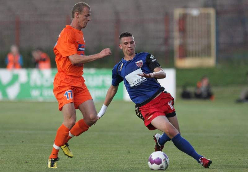 Football. I liga. Polonia Bytom - Termalica Bruk-Bet Nieciecza. 20.08.2011
