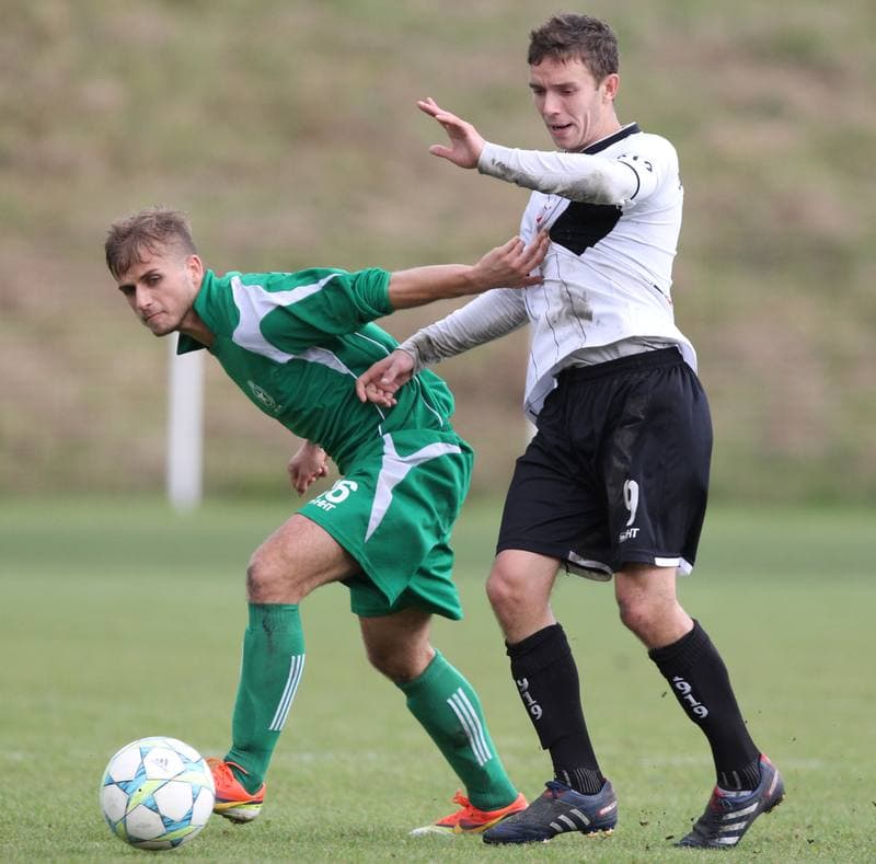 Football. III Liga Opolsko Slaska. Szombierki Bytom - Grunwald Ruda Slaska. 27.09.2014
