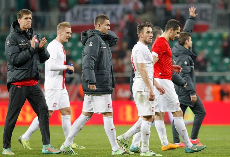 Football. International Friendly. Poland - Switzerland. 18.11.2014