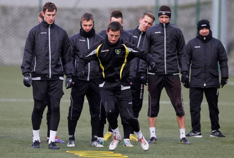 Football. GKS Katowice. Training. 28.05.2015