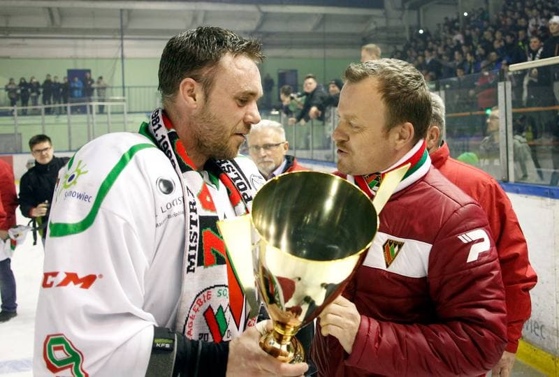 Ice Hockey. I Liga. Zaglebie Sosnowiec - Nesta Torun. 22.03.2015